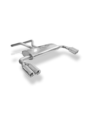Range Rover III – LM Silenziatore posteriore con uscite destra e sinistra (duplex)x90 (Cod. F-LR01