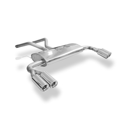 Range Rover III – LM Silenziatore posteriore con uscite destra e sinistra (duplex)x90 (Cod. F-LR01