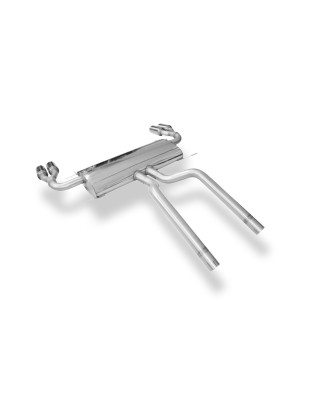 Range Rover III – LM Silenziatore posteriore con uscite destra e sinistra (duplex)x90 (Cod. F-LR01