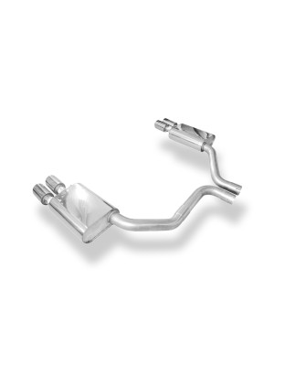 Audi S8 Tipo 4H Silenziatore posteriore destra e sinistra – 2x90 Tipo 25 con uscite destra e sinis