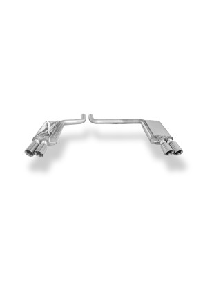 Audi S8 Tipo 4H Silenziatore posteriore destra e sinistra – 2x90 Tipo 25 con uscite destra e sinis