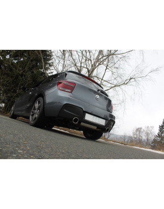 BMW F20/F21 – M135i Silenziatore posteriore trasversale uscita destra/sinistra – 1x100 Tipo 16 d
