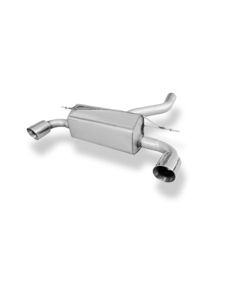 BMW F20/F21 – M135i Silenziatore posteriore – 1x100 Tipo 25 destra e sinistra (Cod. F-BM013015-2