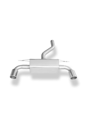 BMW F20/F21 – M140i Silenziatore posteriore con uscite destra e sinistra (duplex) – 1x100 t (Cod