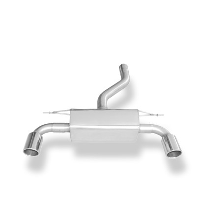 BMW F20/F21 – M140i Silenziatore posteriore con uscite destra e sinistra (duplex) – 1x100 t (Cod