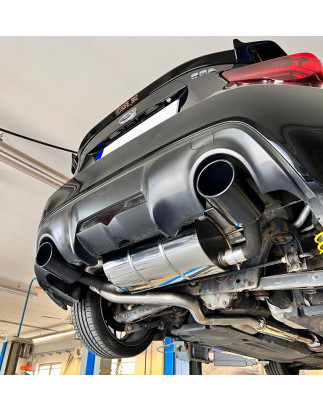 Subaru BRZ/ Toyota GT86 Silenziatore posteriore con uscite destra e sinistra con (Cod. F-SU080005-34