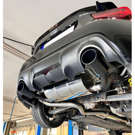 Subaru BRZ/ Toyota GT86 Silenziatore posteriore con uscite destra e sinistra con (Cod. F-SU080005-34