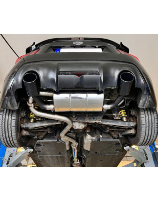 Subaru BRZ/ Toyota GT86 Silenziatore posteriore con uscite destra e sinistra con (Cod. F-SU080005-34