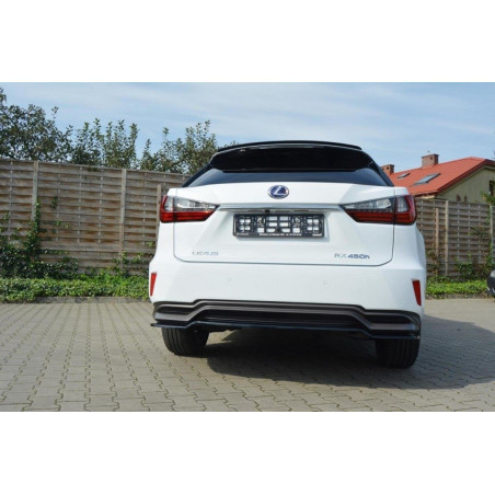 Splitter posteriore Lexus RX Mk4 H (senza barre verticali) (Cod. M-LE-RX-4-H-RD1G)