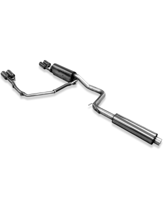 Skoda Fabia PJ Silenziatore posteriore con valvola di scarico exit destra e sinistra (Cod. F-SK05305