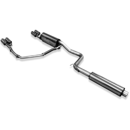 Skoda Fabia PJ Silenziatore posteriore con valvola di scarico exit destra e sinistra (Cod. F-SK05305