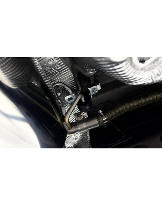 Skoda Fabia PJ Silenziatore posteriore con valvola di scarico exit destra e sinistra (Cod. F-SK05305