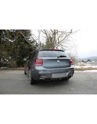 BMW F20/F21 – M135i – Rieger Silenziatore posteriore trasversale uscita destra/sinistra – 2x80