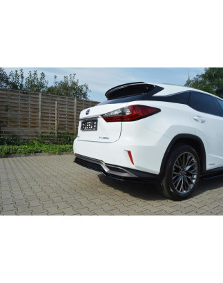 Splitter posteriore Lexus RX Mk4 H (senza barre verticali) (Cod. M-LE-RX-4-H-RD1G)
