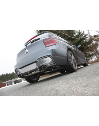 BMW F20/F21 – M135i – Rieger Silenziatore posteriore trasversale uscita destra/sinistra – 2x80