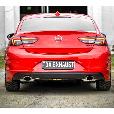 Opel Insignia B – Grand Tourer 4x4 Silenziatore posteriore destra e sinistra (Cod. F-OP191023-347-