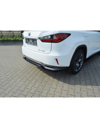 Splitter posteriore Lexus RX Mk4 H (senza barre verticali) (Cod. M-LE-RX-4-H-RD1G)