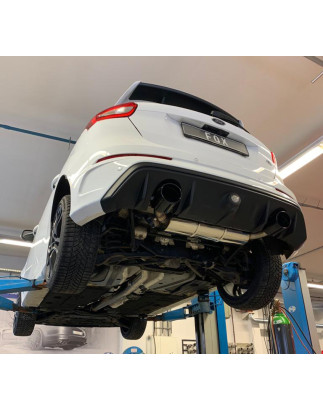Ford Focus III RS Silenziatore posteriore con uscite destra e sinistra (duplex) – 129x106 t (Cod. 