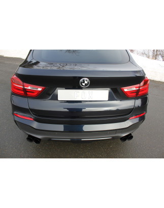 BMW X4 F26 – 35i 35d Silenziatore posteriore con uscita sinistra/destra – 2x90 t (Cod. F-BM17002