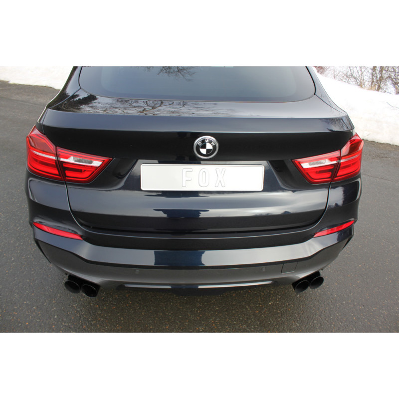BMW X4 F26 – 35i 35d Silenziatore posteriore con uscita sinistra/destra – 2x90 t (Cod. F-BM17002