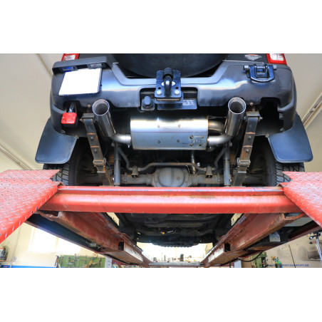 Hummer H3 Silenziatore uscita posteriore destra e sinistra – 1x100 tipo (Cod. F-HU011015-295)