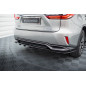 Splitter posteriore Lexus RX Mk4 H (con barre verticali) (Cod. M-LE-RX-4-H-RD1+RD2G)