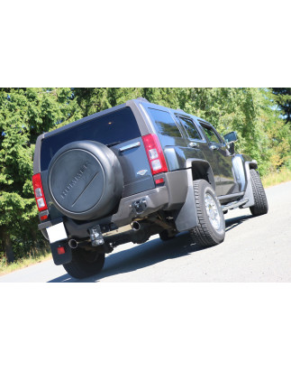 Hummer H3 Silenziatore uscita posteriore destra e sinistra – 1x100 tipo (Cod. F-HU011015-295)