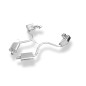 Mercedes SL Tipo 230 Silenziatore posteriore destra e sinistra – 2x115x85 tipo (Cod. F-MB133004-34