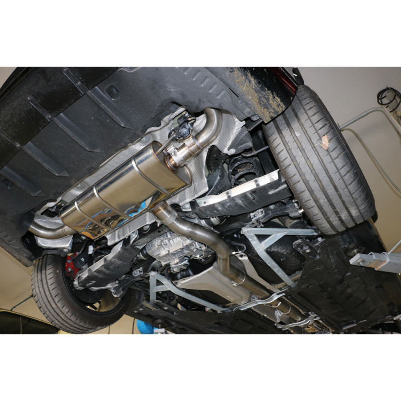 Mercedes CLA 45/ 45S – 118 Silenziatore posteriore destra e sinistra (Cod. F-MB211005-TLP)