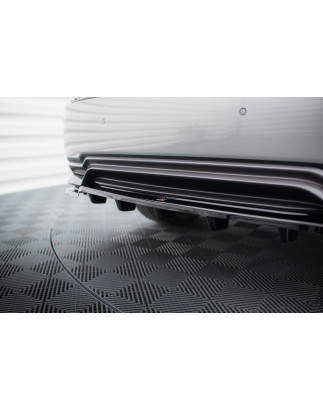 Splitter posteriore Lexus RX Mk4 H (con barre verticali) (Cod. M-LE-RX-4-H-RD1+RD2G)
