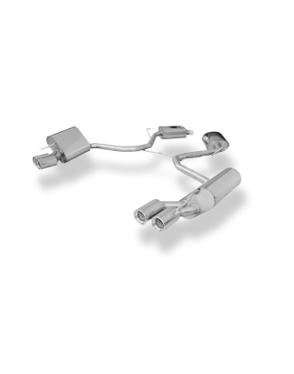 Mercedes SL Tipo 230 Silenziatore posteriore destra e sinistra – 2x80 Tipo 13 (Cod. F-MB133004-070