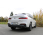 BMW X4 G02 – 30i Silenziatore posteriore con uscita sinistra/destra – 1x100 tipo (Cod. F-BM17101