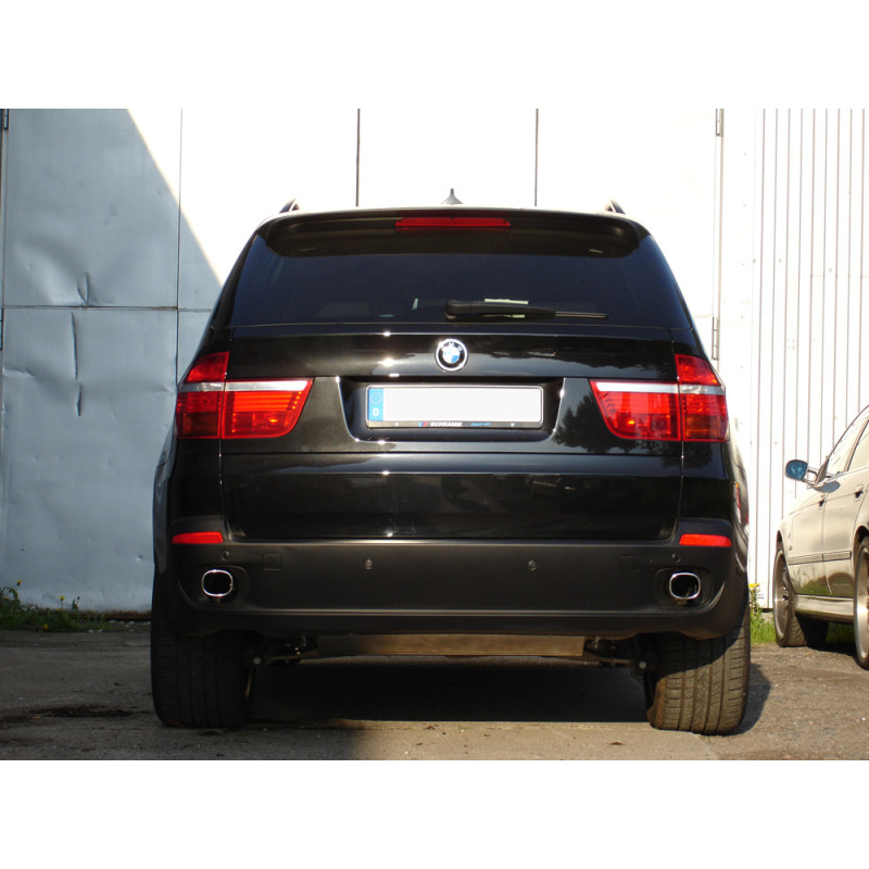 BMW X5 Tipo E70 diesel Silenziatore uscita posteriore destra e sinistra (Cod. F-BM111005-665)