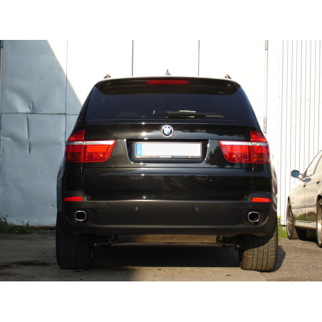 BMW X5 Tipo E70 diesel Silenziatore uscita posteriore destra e sinistra (Cod. F-BM111005-665)
