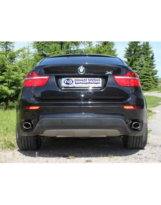 BMW X6 Silenziatore uscita posteriore destra e sinistra – 115x85 Tipo 38 (Cod. F-BM140003-461)