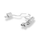 Mercedes SL Tipo 230 Silenziatore posteriore destra e sinistra – 2x80 Tipo 1 (Cod. F-MB133084-070)