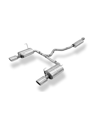 Subaru Outback BT Silenziatore posteriore destra e sinistra e silenziatore anteriore (Cod. F-SU06301