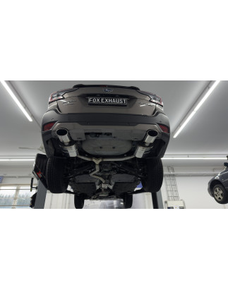 Subaru Outback BT Silenziatore posteriore destra e sinistra e silenziatore anteriore (Cod. F-SU06301