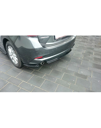 Splitter posteriore Mazda 3 BM (Mk3) Facelift (senza barre verticali) (Cod. M-MA-3-3F-RD1G)