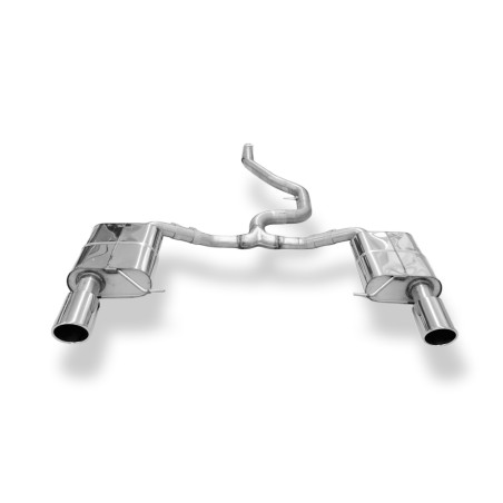 VW Passat 3C 4-Motion Silenziatore posteriore destra e sinistra and mid sile (Cod. F-VW024093-133-HA