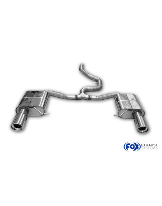 VW Passat 3C 4-Motion Silenziatore posteriore destra e sinistra and mid sile (Cod. F-VW024093-153-HA
