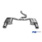 VW Passat 3C 4-Motion Silenziatore posteriore destra e sinistra and mid sile (Cod. F-VW024093-153-HA