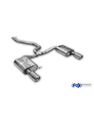 VW Passat 3C 4-Motion Silenziatore posteriore destra e sinistra and mid sile (Cod. F-VW024093-153-HA