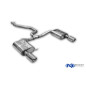 VW Passat 3C 4-Motion Silenziatore posteriore destra e sinistra and mid sile (Cod. F-VW024093-153-HA