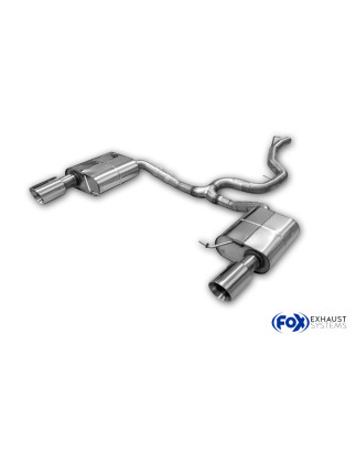VW Passat 3C 4-Motion Silenziatore posteriore destra e sinistra and mid sile (Cod. F-VW024093-293-HA