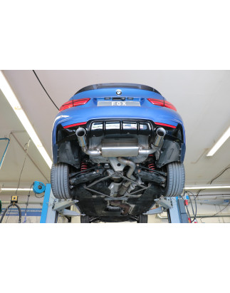 BMW F36 – 440i xDrive Grand Coupé – pacchetto M Silenziatore posteriore trasversale uscita dest
