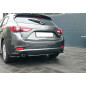 Splitter posteriore Mazda 3 BN (Mk3) Facelift (con barre verticali) (Cod. M-MA-3-3F-RD1+RD2G)