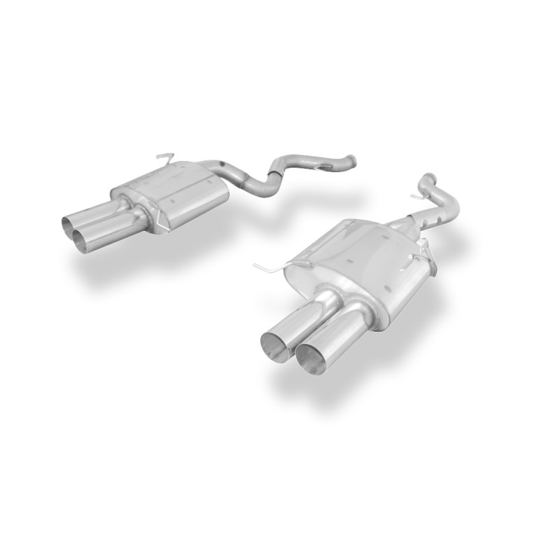 BMW E92/93 M3 coupé/ cabrio Silenziatore posteriore destra e sinistra – 2x90 (Cod. F-BM023064-011
