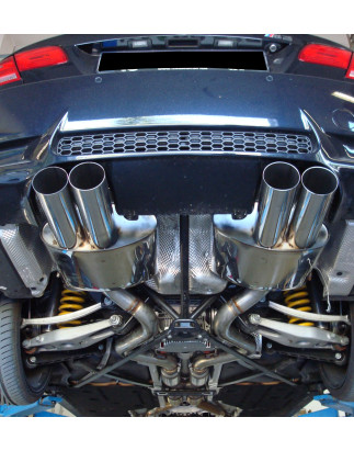 BMW E92/93 M3 coupé/ cabrio Silenziatore posteriore destra e sinistra – 2x90 (Cod. F-BM023064-011
