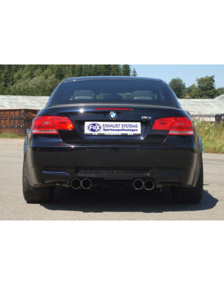 BMW E93 M3 cabrio – Super Sound Silenziatore posteriore destra e sinistra - (Cod. F-BM023074-011)
